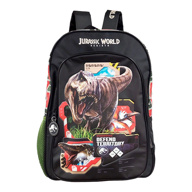 Mochila Escolar Wabro 2026 Jurassic Territory 16" Art.77152